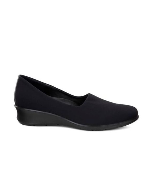 에코 [갤러리아] ECCO 여성 펌프스 펠리샤 블랙 4CM 217043-51052 착용컷