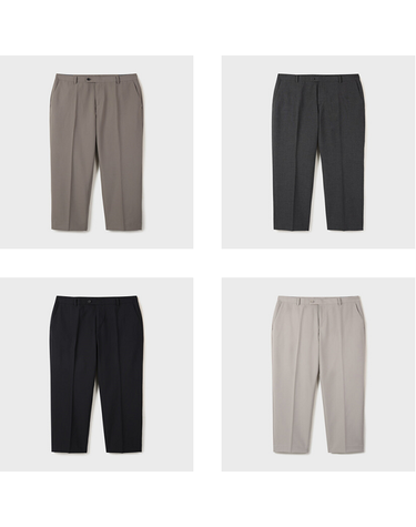 [갤러리아] 26S/S Premium 썸머 솔리드 테이퍼드 슬랙스 6종 택1 [ADG2PP1901]