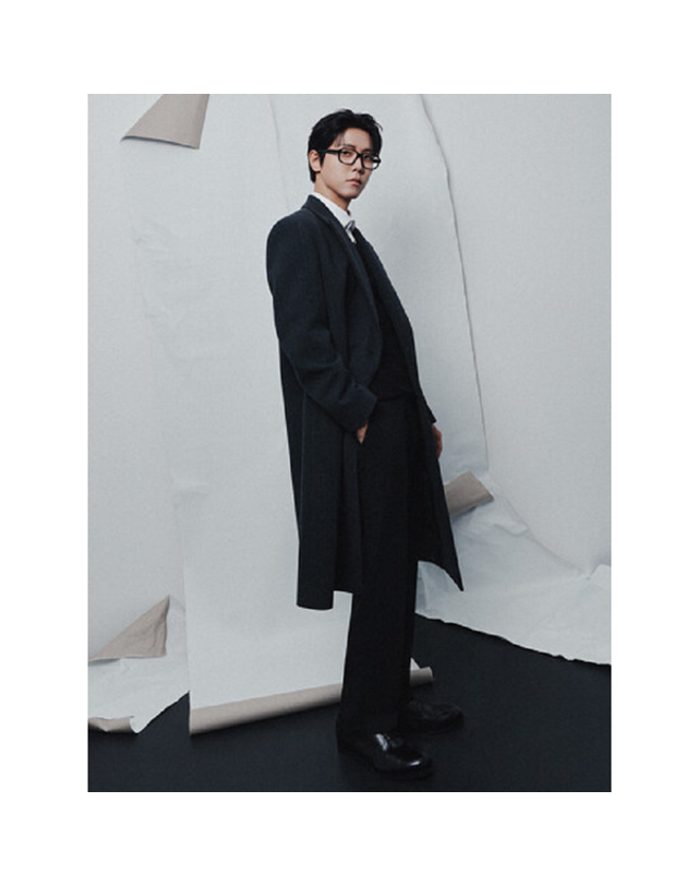 리얼지오지아 [갤러리아] 26F/W Premium 솔리드 캐시필 스트레이트 팬츠 3종 택1 [ADG4PP1902] 착용컷