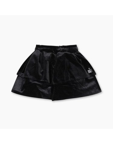 [갤러리아] 25FW 베네통키즈 메탈 벨벳 티어드 스커트 팬츠 (QASP04561_)