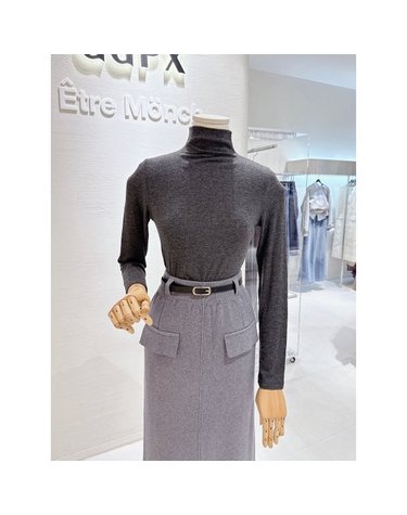 [갤러리아] 앙고라 하이넥 긴팔T(GTATS014B)