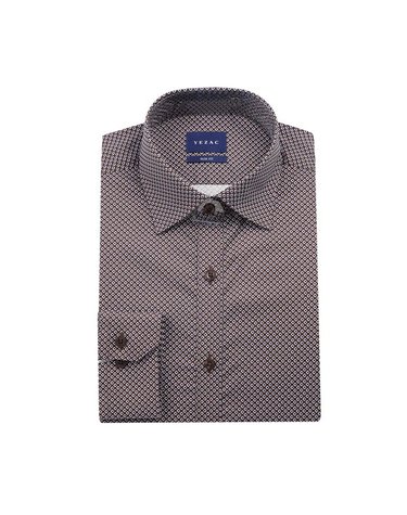 [갤러리아] 예작25년S/S(슬림핏) 스몰프린트 레이온폴리 긴팔셔츠 YJESUA011BR