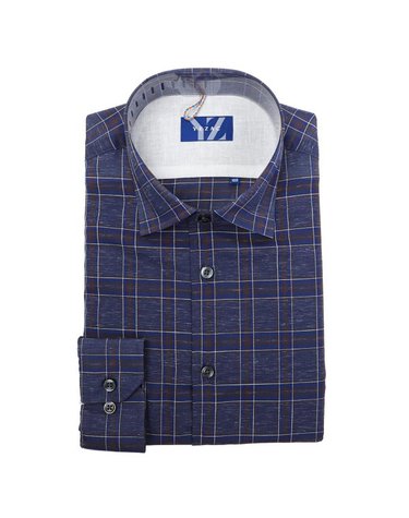 [갤러리아] 예작 남자 정장 셔츠 25S/S 긴팔 마혼방 체크 남방 YJESUA587NY