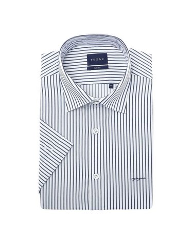 [갤러리아] 예작 남자 정장 셔츠 S/S 반팔 슬림 스트라이프 남방 YJEMBS261NY