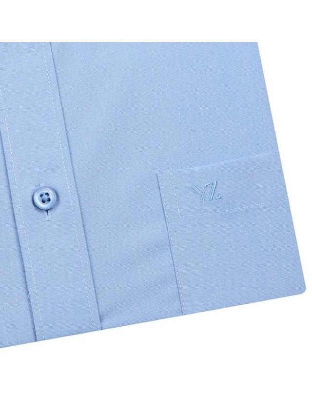 예작 [갤러리아] 예작25년S/S(일반핏)(스판)폴리스판 남자 정장긴팔셔츠 YJESIR301BL 착용컷