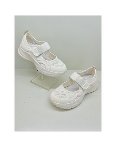 [갤러리아] 고세 데일리 여성 초경량 메쉬 메리제인 스니커즈 GZP5S058 아이보리 3cm