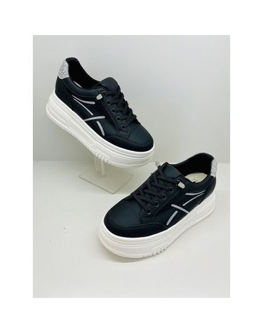 [갤러리아] 고세 데일리 여성 세피아 키높이 스니커즈 GZP5S011 블랙 6cm