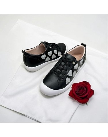 [갤러리아] 고세 데일리 여성 러블리 하트 슬림 스니커즈 GZP5F105 블랙 3cm