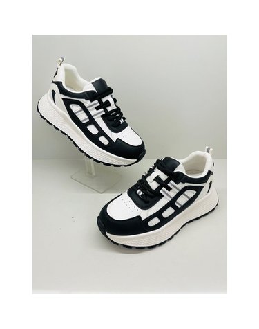 [갤러리아] 고세 데일리 여성 심플 경량 키높이 스니커즈 GZP5F007 블랙 4cm