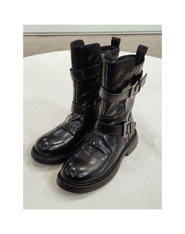 [갤러리아] [센터시티] 고세 더블버클 그런지 하프 미들부츠 GZH5F020 블랙