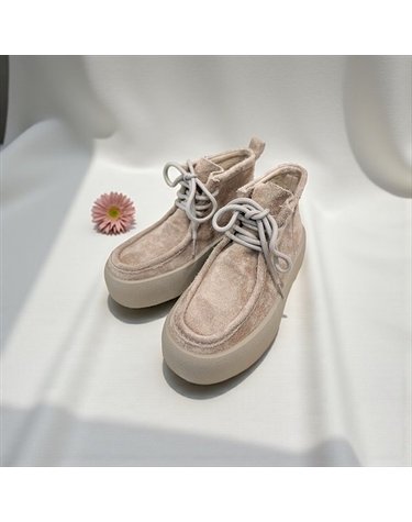 [갤러리아] 고세 데일리 여성 왈라비 스웨이드 통굽 숏부츠 OZA5F053 그레이 5cm