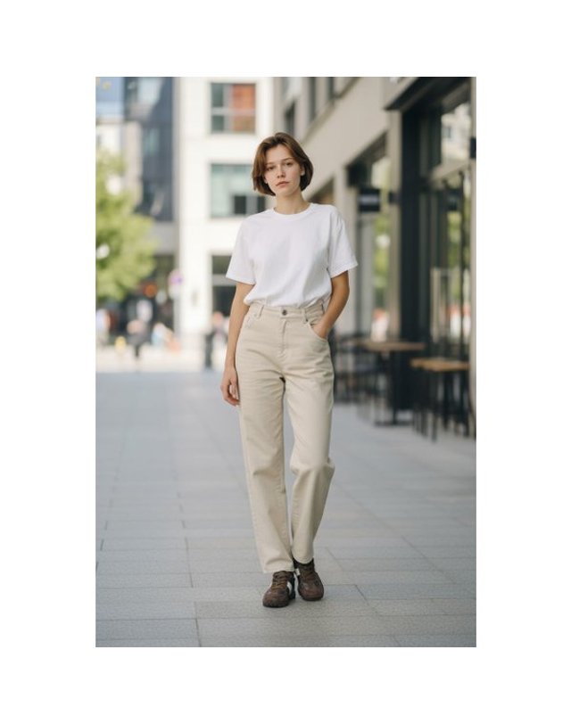고세제화 [갤러리아] 고세 데일리 여성 레이스업 히든키높이 스니커즈 GZP5F005 브라운 6cm 착용컷