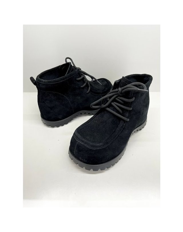고세제화 [갤러리아] 고세 데일리 여성 스웨이드 히든키높이 왈라비 로퍼 GZP5F104 브라운 5cm 착용컷