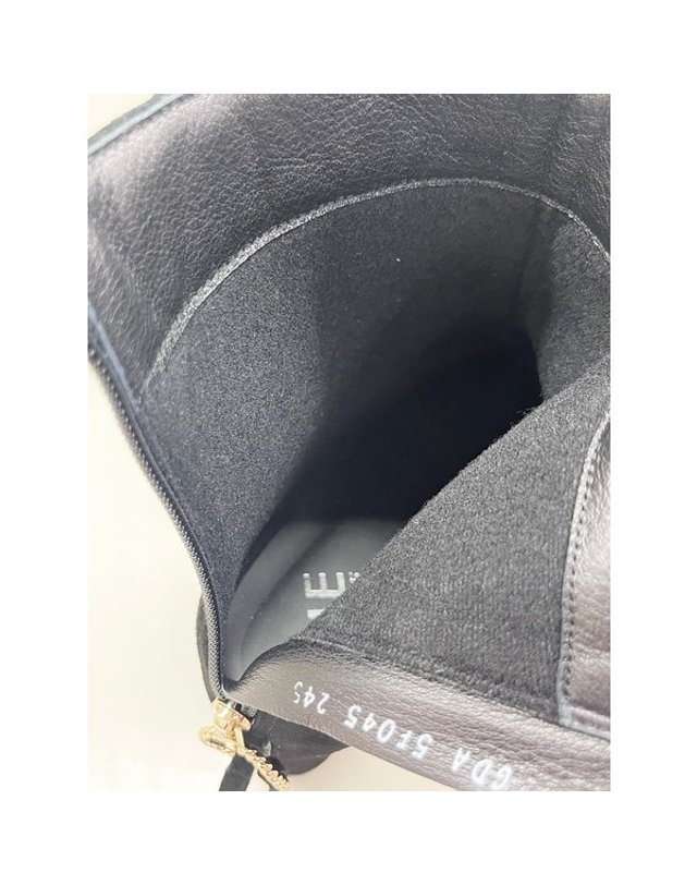 고세제화 [갤러리아] 고세 데일리 여성 클래식 스웨이드 가보시 통굽 앵클부츠 GDA5F044 초코 6cm 착용컷