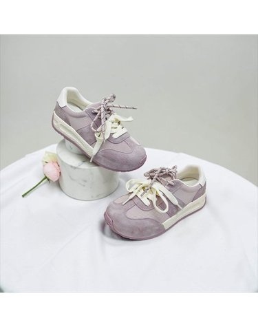 [갤러리아] 고세 데일리 여성 레이스업 와이드핏 투톤 스니커즈 GZP6S003 라일락 4cm