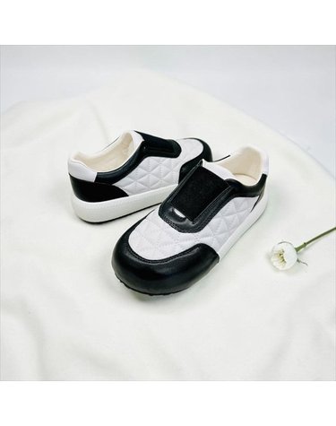 [갤러리아] 고세 데일리 여성 와이드핏 누빔 쿠션 슬립온 스니커즈 GZP6S019 블랙 4cm