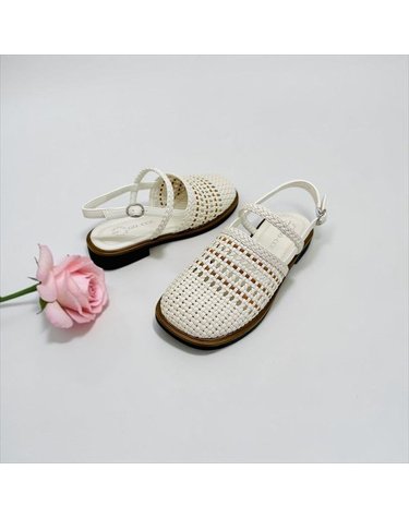 [갤러리아] 고세 데일리 여성 위빙 라탄 스트랩 메리제인 샌들 GZO6S020 화이트 2cm