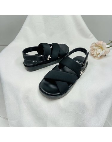 [갤러리아] 고세 데일리 여성 네오플랜 크로스 스트랩 플랫폼 샌들 GGS6S040 블랙 2.5cm