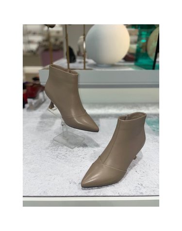 [갤러리아] 고세 데일리 여성 앵클부츠 OZA3F029BE 베이지 7cm