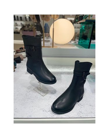 [갤러리아] 고세 데일리 여성 초경량 띠포인트 토끼털 하프부츠 GZH3F120BK 블랙 3cm
