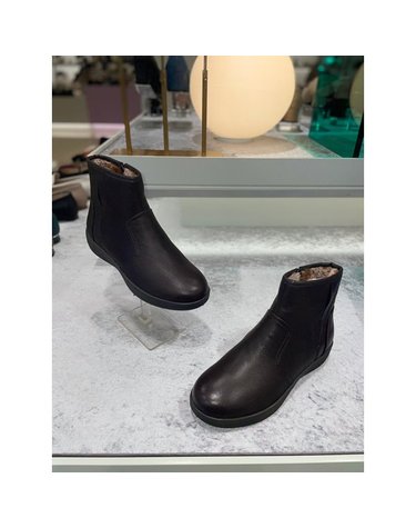 [갤러리아] 고세 데일리 여성 초경량 토끼털 통굽 앵클부츠 GZA3F121BR 브라운 4cm