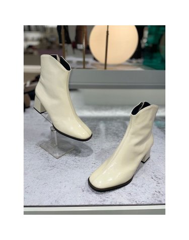 [갤러리아] 고세 데일리 여성 스퀘어토 앵클부츠 GEA3F035IV 아이보리 6cm