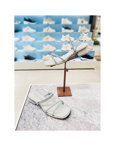 [갤러리아] 고세 데일리 여성 큐빅 스트랩 샌들 OZS4S103 하늘 3cm