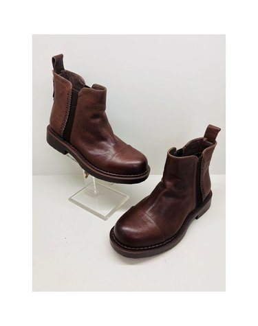 [갤러리아] 고세 데일리 여성 빈티지 청키굽 첼시부츠 GZA4F025 브라운 3.5cm