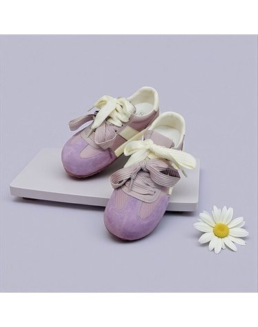 [갤러리아] 고세 데일리 여성 레이스업 투톤 투리본 스니커즈 GZP5S050 라일락 4cm