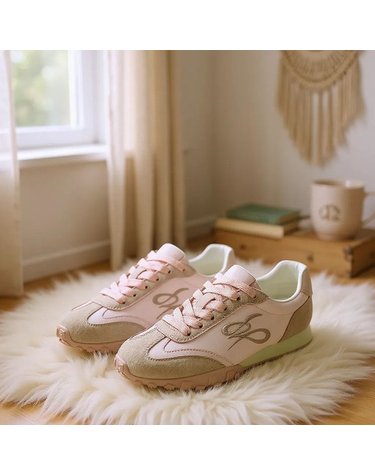 [갤러리아] 고세 데일리 여성 라온 독일군 스니커즈 GZP5S052 핑크 4cm