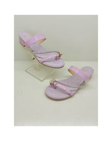 [갤러리아] 고세 데일리 여성 플라워 에나멜 플립플랍 GLS5S037 라벤더 3cm