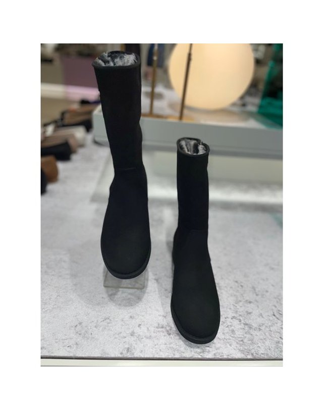 고세제화 [갤러리아] 고세 데일리 여성 지퍼포인트 경량 하프부츠 GZH3F119 2color 3cm 착용컷