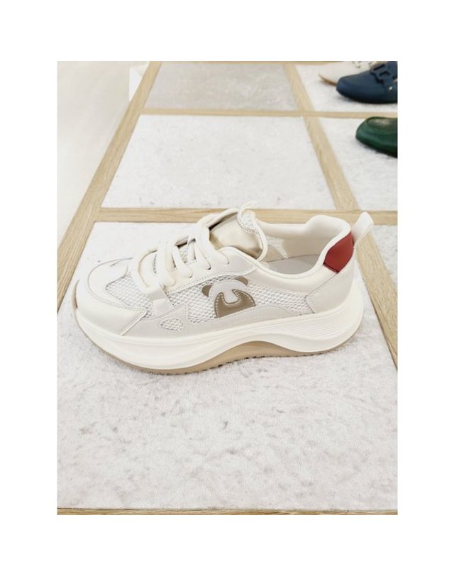 고세제화 [갤러리아] 고세 여성 스니커즈 GZP4S054 2COLOR 4.5CM 착용컷