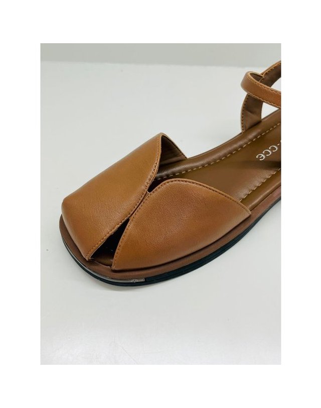 고세제화 [갤러리아] 고세 데일리 여성 라온 청키 플랫폼 스트랩 샌들 OZO5S051 브라운 2.5cm 착용컷