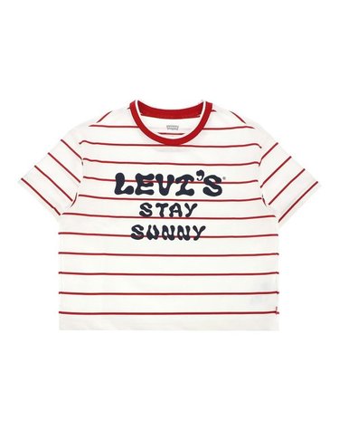 [갤러리아] *세일(리바이스키즈)LVC 쿨터치 핀스트라이프 반팔티(V262TS335P)