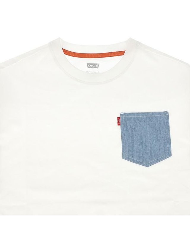 리바이스 [갤러리아] *세일(리바이스키즈)LVC 쿨터치 데님 포켓 반팔티(V262TS303P) 착용컷