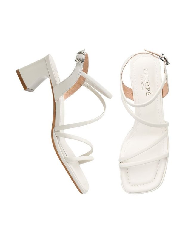 미소페 [갤러리아] 여성 슬링백 샌들 6cm_012624703 2color 착용컷
