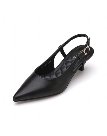[갤러리아] 여성 베이직 슬링백힐 (5CM) 012412703 C-2B