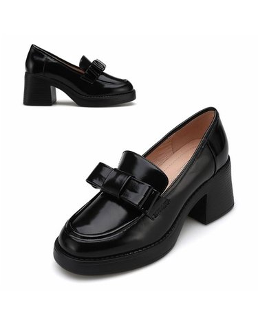[갤러리아] 여성 로퍼 힐 (7CM) 012439001 C-1B