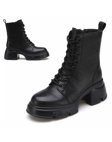 [갤러리아] 여성 경량 워커 부츠 (6CM) 012346034 C-2B