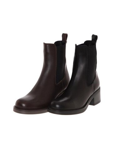 [갤러리아] 여성 가죽 첼시 앵클 부츠 (5CM) 012446008 C-2C
