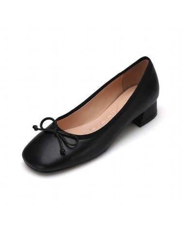 [갤러리아] 여성 리본장식 펌프스 구두 (3CM) 012515704 C-2B012515704C-2B