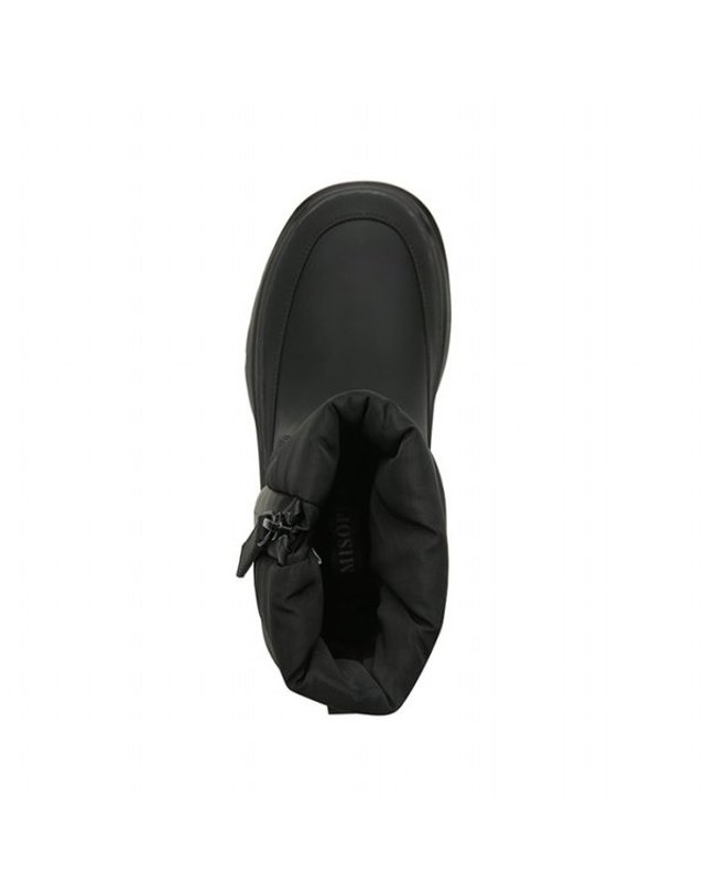미소페 [갤러리아] 여성 패딩 퍼 앵클부츠 (5CM) 012346703 C-2B 착용컷