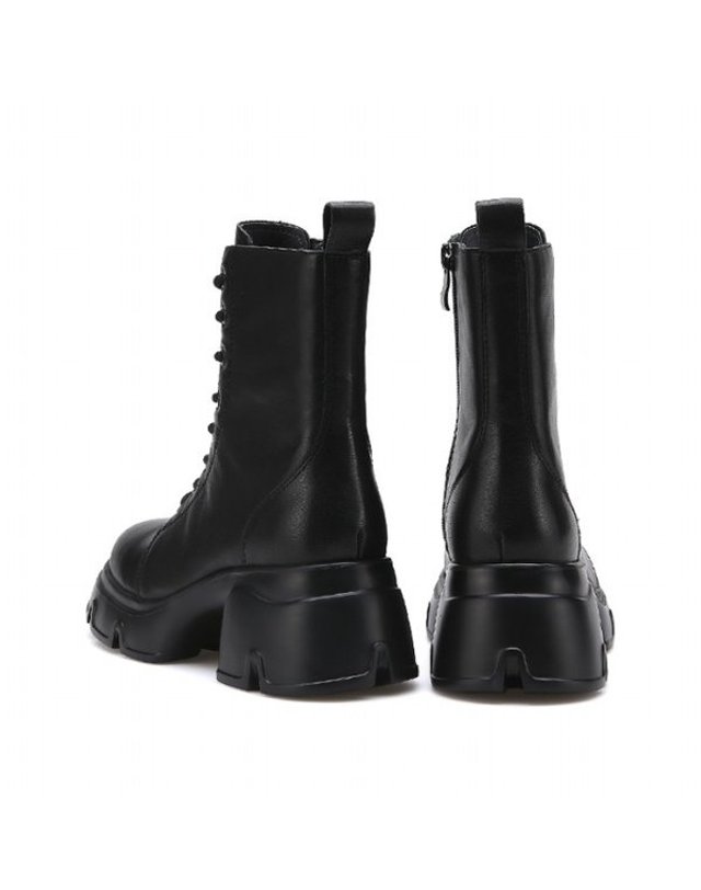 미소페 [갤러리아] 여성 경량 워커 부츠 (6CM) 012346034 C-2B 착용컷