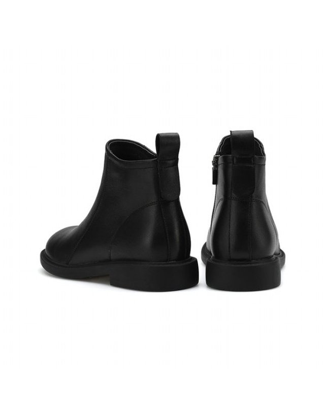 미소페 [갤러리아] 여성 소가죽 앵클 부츠 (2.5CM) 012446005 C-2B012446005 C-2B 착용컷