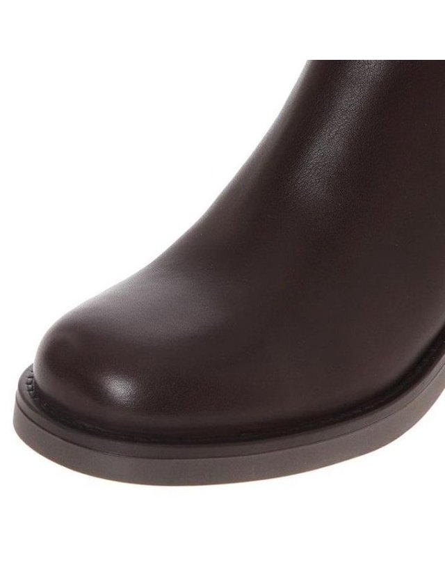 미소페 [갤러리아] 여성 가죽 첼시 앵클 부츠 (5CM) 012446008 C-2C 착용컷