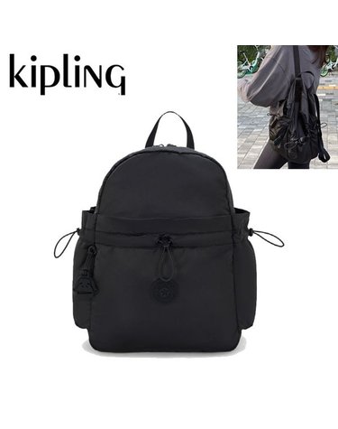 [갤러리아] 키플링 초경량 18리터 백팩 데일리 여행가방 아미타 블랙 KPCBA32 SMBK