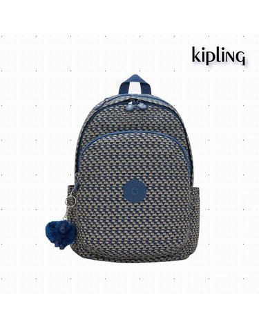 [갤러리아] 키플링 백팩 16L 데일리백팩 델리아 블루온와이어 KQABA25 BLWR