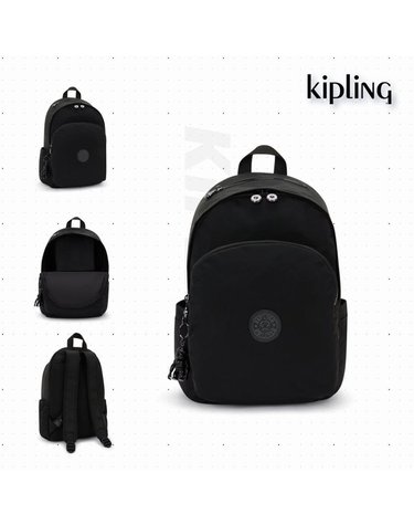 [갤러리아] 키플링 백팩 16L 데일리백팩 여행용백팩 델리아 인피니트블랙 KPCBA14 INBK