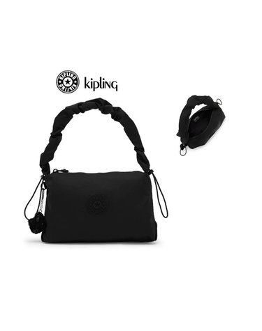 [갤러리아] 키플링 데일리  부드러운 리사이클 새틴 소재 토트백 KQCBS42 SMBK